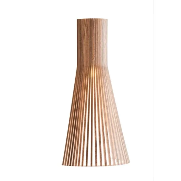 Secto vägglampa, valnöt 60cm