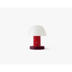 Setago JH27 bordslampa, Maroon/Grape