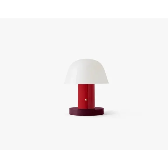 Setago JH27 bordslampa, Maroon/Grape