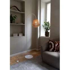 Signature 28 Golvlampa Vit/Björk