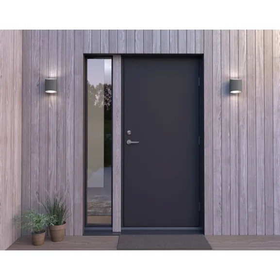 Sinne vägglampa outdoor IP54 graphite struktur LED