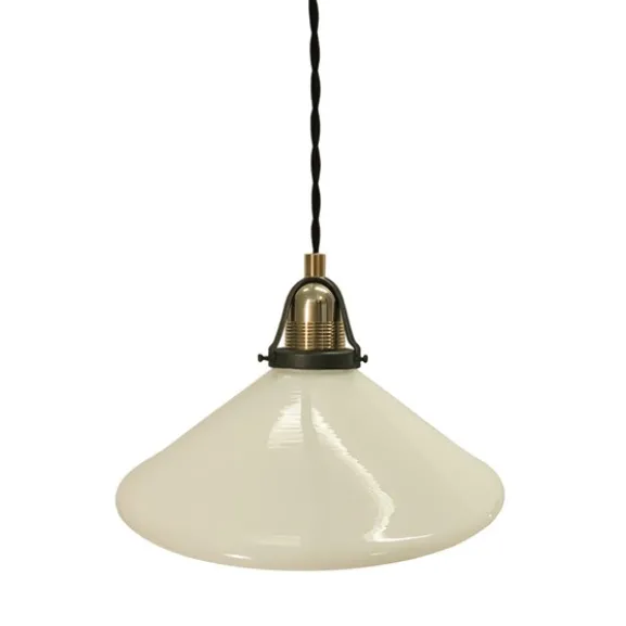 Skomakarlampa Opal Classic, vit