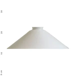 Skomakarskärm 30/60, opalvit