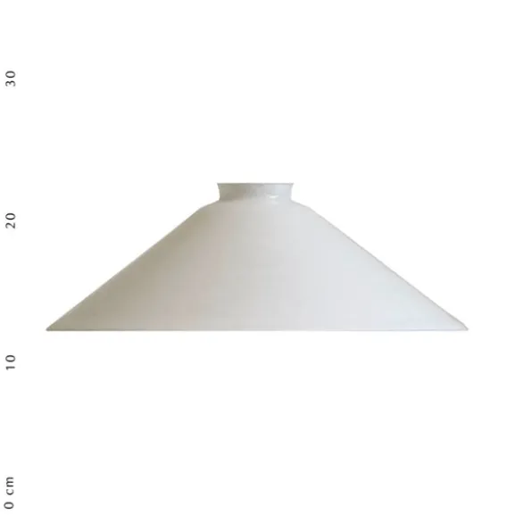 Skomakarskärm 30/60, opalvit