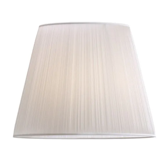 Skärm Slender, off white pleated Ø34