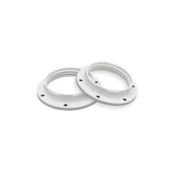 Skärmring E27 58x12 vit 2-pack