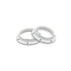 Skärmring E14 43x10 vit 2-Pack