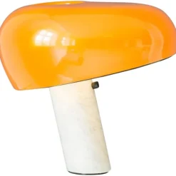 Snoopy bordslampa, orange 36,9cm