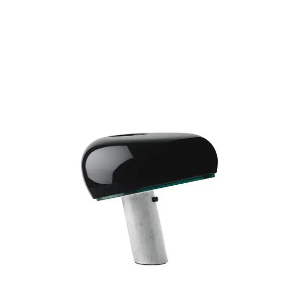Snoopy bordslampa, svart 36,9cm