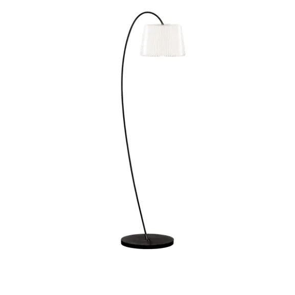 Snowdrop golvlampa, svart (exkl skärm)