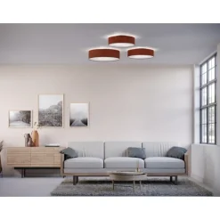 Soft Plafond, Roströd ull 50cm