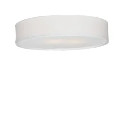 Soft plafond, vit linne 60cm