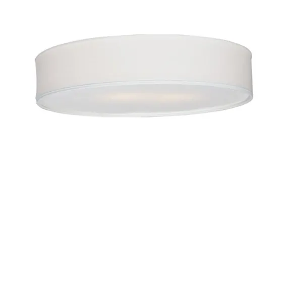 Soft plafond, vit linne 60cm