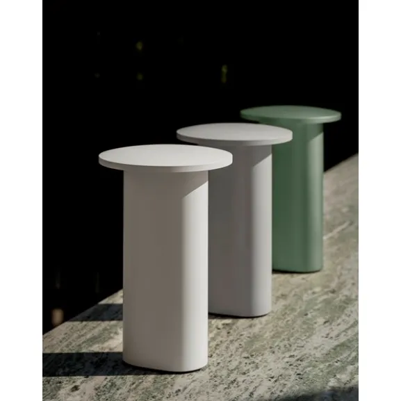 Solae portabel bordslampa, Light Green