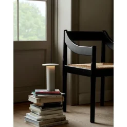 Solae portabel bordslampa, Warm Grey