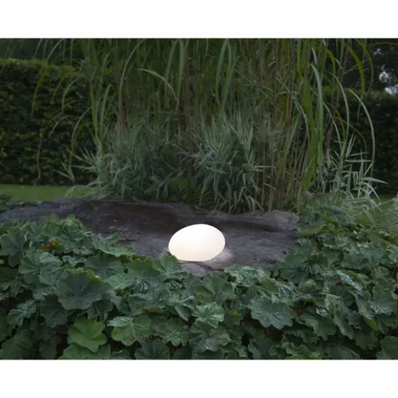 Solcellsdekoration Globy, Vit 13cm