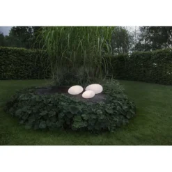 Solcellsdekoration Globy, Vit 18cm
