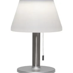 Solcellslampa Solia Table Vit 28cm