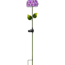 Solcellspinne Hortensia Rosa 77cm