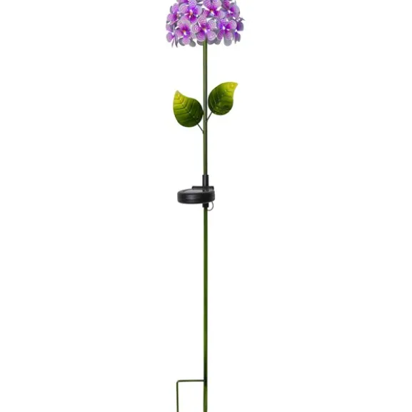 Solcellspinne Hortensia Rosa 77cm