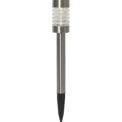 Solcellspollare Terni Silver 42cm