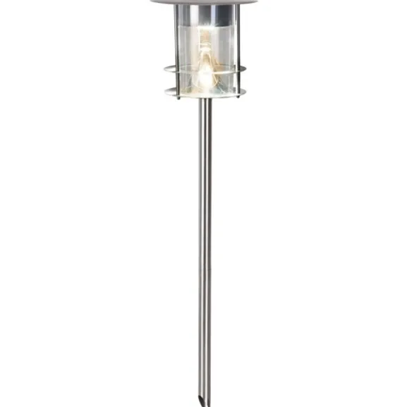 Solcellspollare Valencia Silver 64,5cm