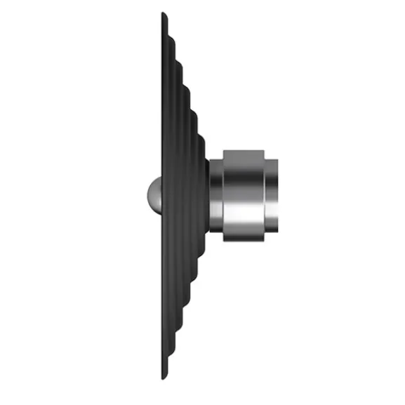 Sound vägglampa M Svart E14