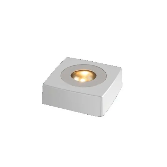SP90 White Plastic 90x90x30 uppladdnnigsbar