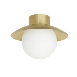 Spa plafond, slipad mässing 25cm