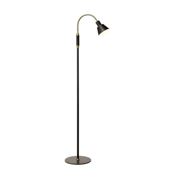 Space LED-golvlampa 1F Svart - Antik