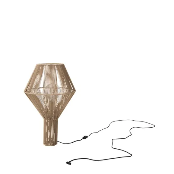 Spinn golvlampa, natur