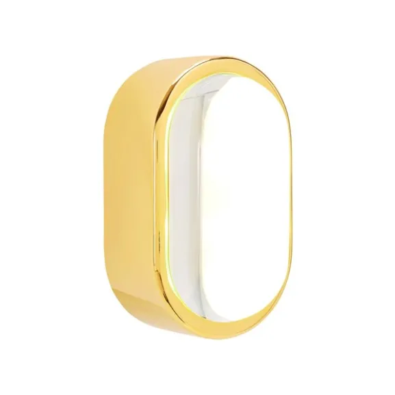 Spot Vägglampa Obround guld