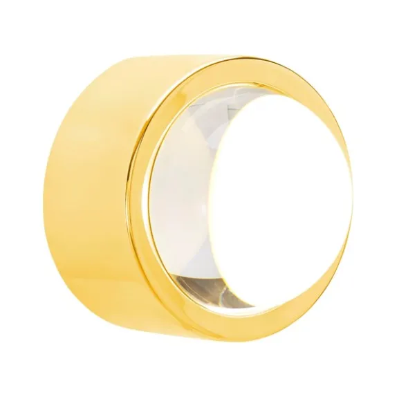 Spot Vägglampa Round guld