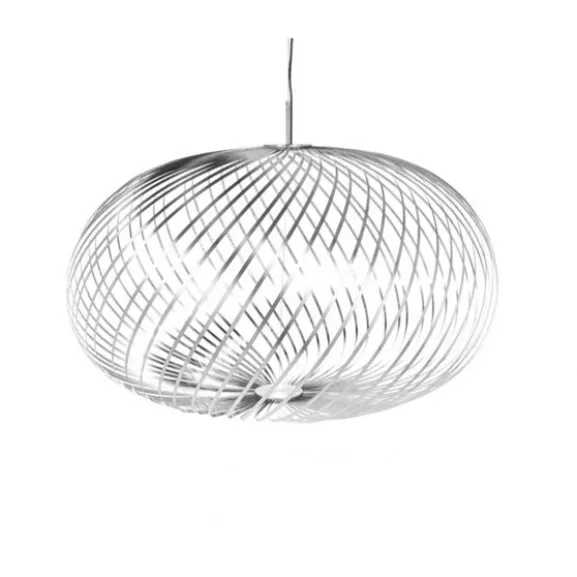 Spring Large pendel, silver 95cm