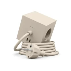 Square 1 USB-C/magnet grenuttag, Nomad Sand 3m