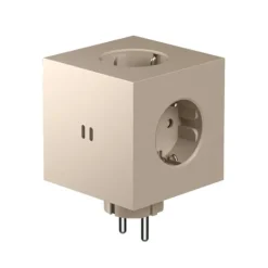 Square 2 USB/grenuttag, Beige