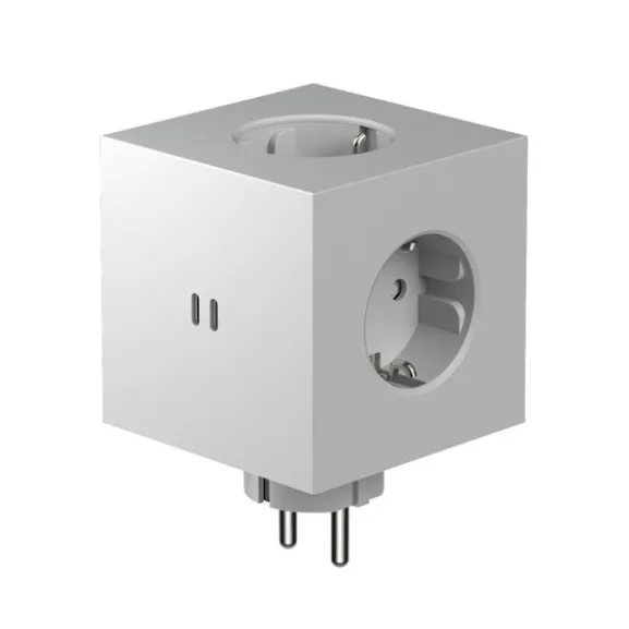 Square 2 USB/grenuttag, Gotland Gray