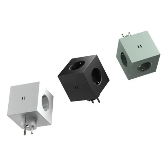 Square 2 USB/grenuttag, Oak Green