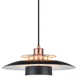 SØRUP Taklampa Ø40 Svart/Koppar