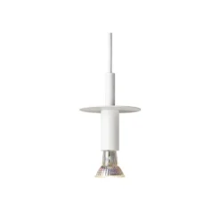 Star 1 pendel, vit 13cm