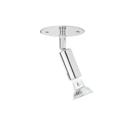 Star 1 spotlight tak/vägg, förnicklad mässing 15,5cm
