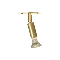 Star 1 spotlight tak/vägg, råmässing 15,5cm