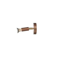 Star 1 tak/vägg, råkoppar 10,5cm (med kopplingshus)