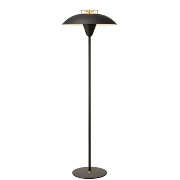 Stepp golvlampa Svart - Antik