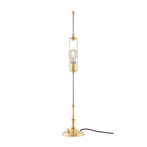 Stiernstedt Bordslampa, Polerad mässing
