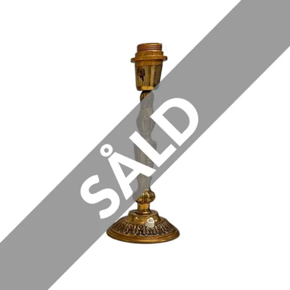 Storslagen Mässing Lampfot, 33 cm