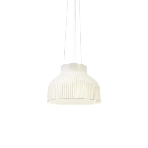 Strand pendel open, vit 60cm