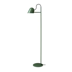 Streck golvlampa, tallgrön/mässing