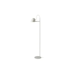 Streck golvlampa, varmgrå/mässing