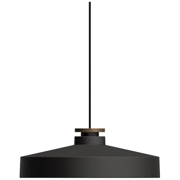 Street pendel L Svart E27